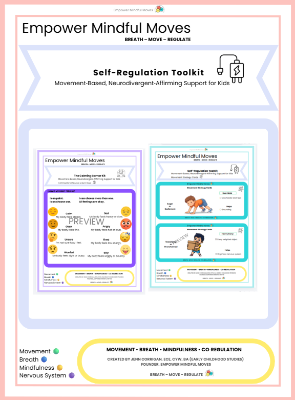 Self‑Regulation Toolkit + Sensory Path Bundle