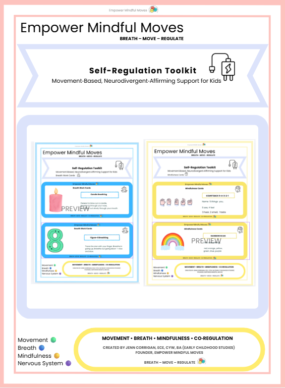 Self‑Regulation Toolkit + Sensory Path Bundle