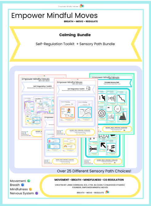 Self‑Regulation Toolkit + Sensory Path Bundle