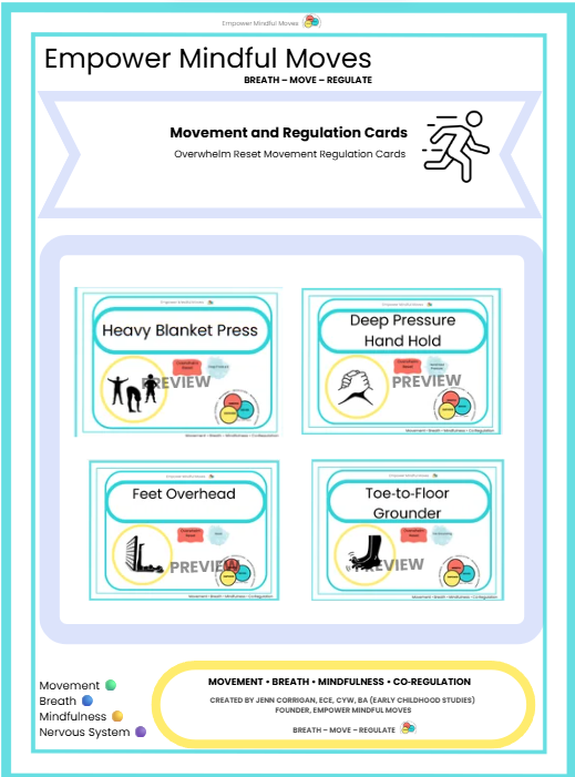 Movement for Anxiety + Overwhelm Bundle — Nervous System Regulation Through Movement & Breath