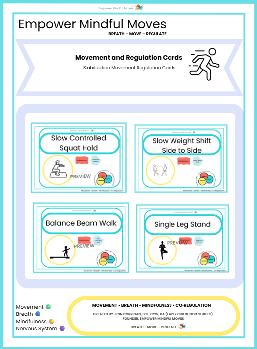 Movement for Anxiety + Overwhelm Bundle — Nervous System Regulation Through Movement & Breath