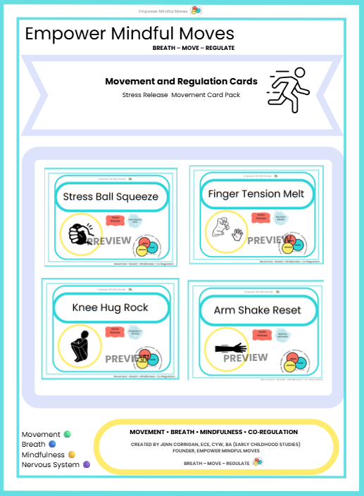 Movement for Anxiety + Overwhelm Bundle — Nervous System Regulation Through Movement & Breath