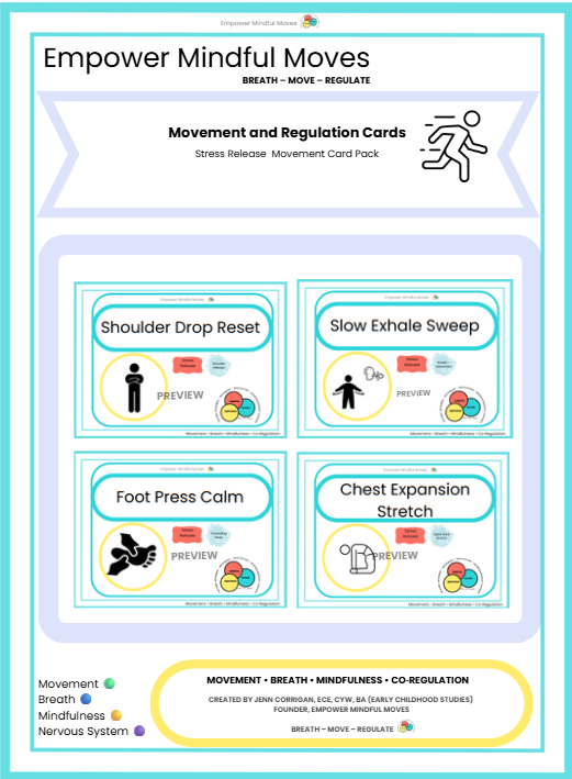 Movement for Anxiety + Overwhelm Bundle — Nervous System Regulation Through Movement & Breath