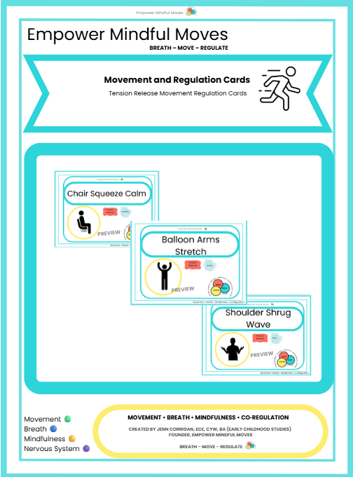 Movement for Anxiety + Overwhelm Bundle — Nervous System Regulation Through Movement & Breath
