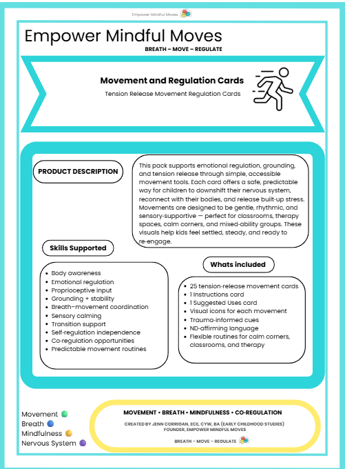 Movement for Anxiety + Overwhelm Bundle — Nervous System Regulation Through Movement & Breath