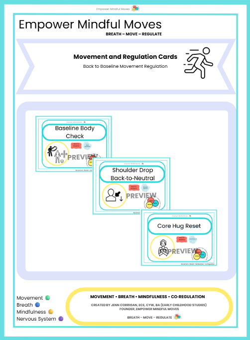 Movement for Anxiety + Overwhelm Bundle — Nervous System Regulation Through Movement & Breath
