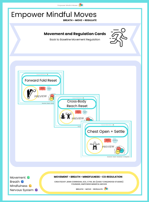 Movement for Anxiety + Overwhelm Bundle — Nervous System Regulation Through Movement & Breath