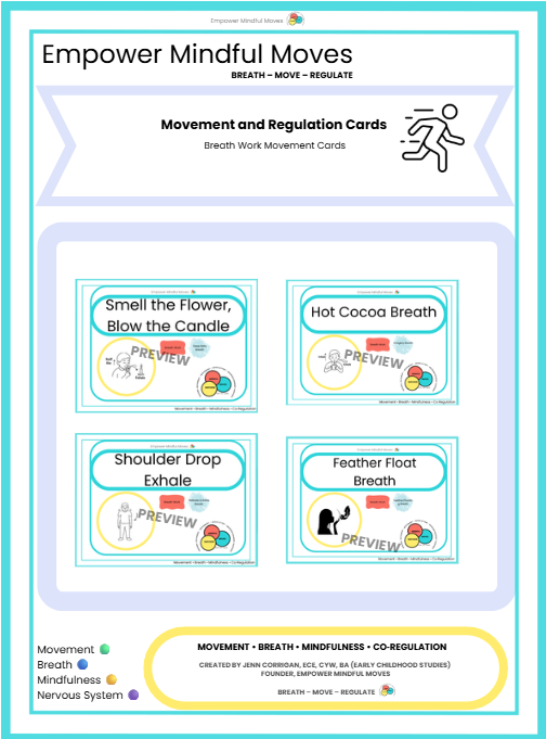Movement for Anxiety + Overwhelm Bundle — Nervous System Regulation Through Movement & Breath