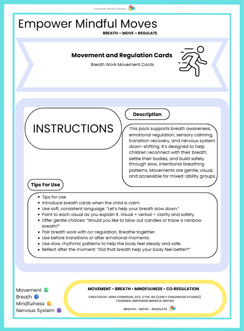 Movement for Anxiety + Overwhelm Bundle — Nervous System Regulation Through Movement & Breath