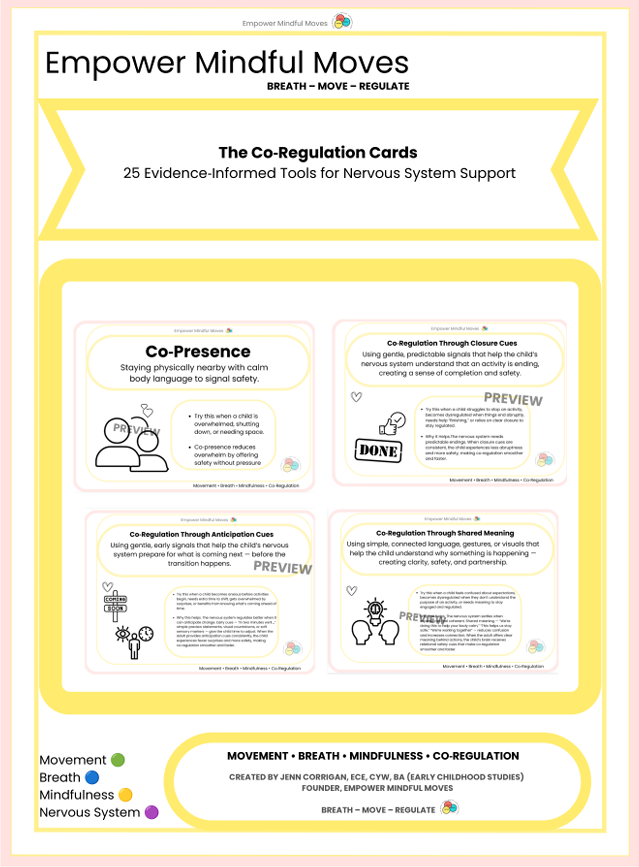 The Co‑Regulation Cards (25‑Pack)