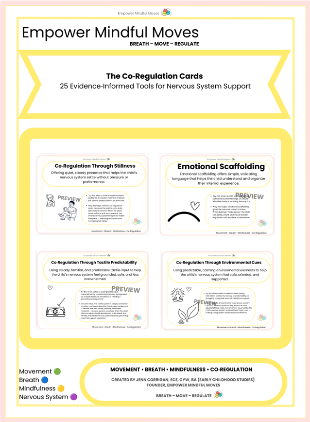 The Co‑Regulation Cards (25‑Pack)