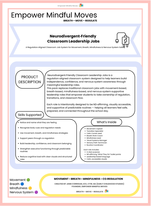 Neurodivergent‑Friendly Classroom Leadership Jobs