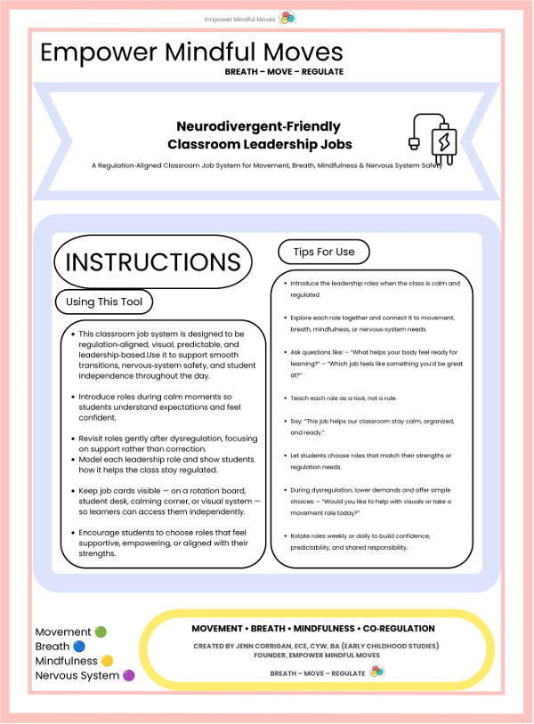 Neurodivergent‑Friendly Classroom Leadership Jobs
