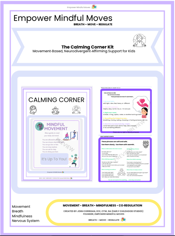 Full Calming Corner Kit