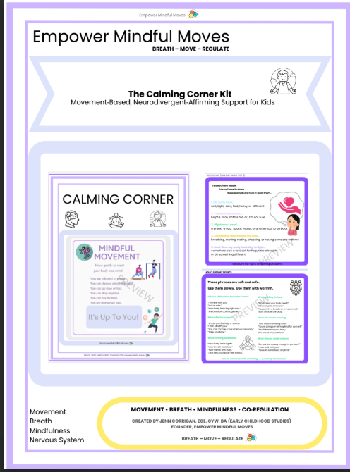 Calming Corner Kit and Communication Toolkit  Bundle