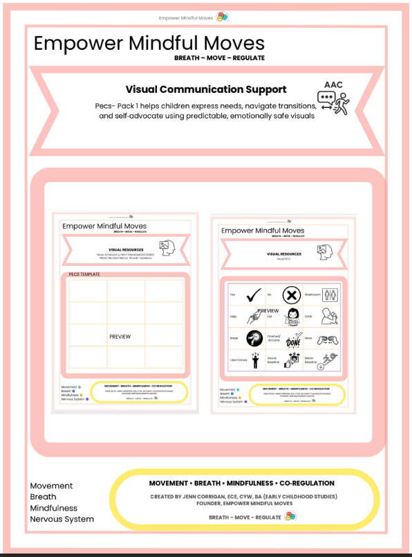 Calming Corner Kit and Communication Toolkit  Bundle