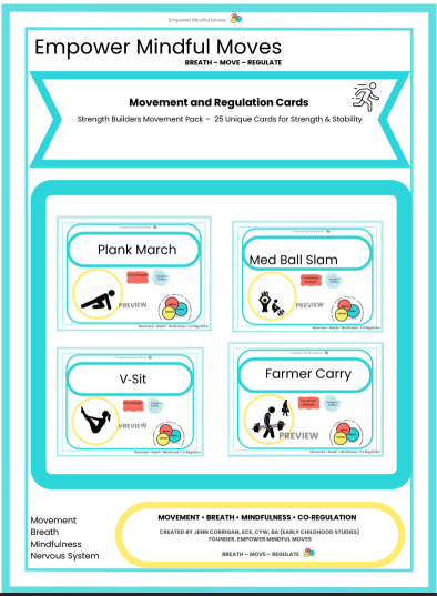 Strong Bodies Movement Regulation Combo 3 Pack