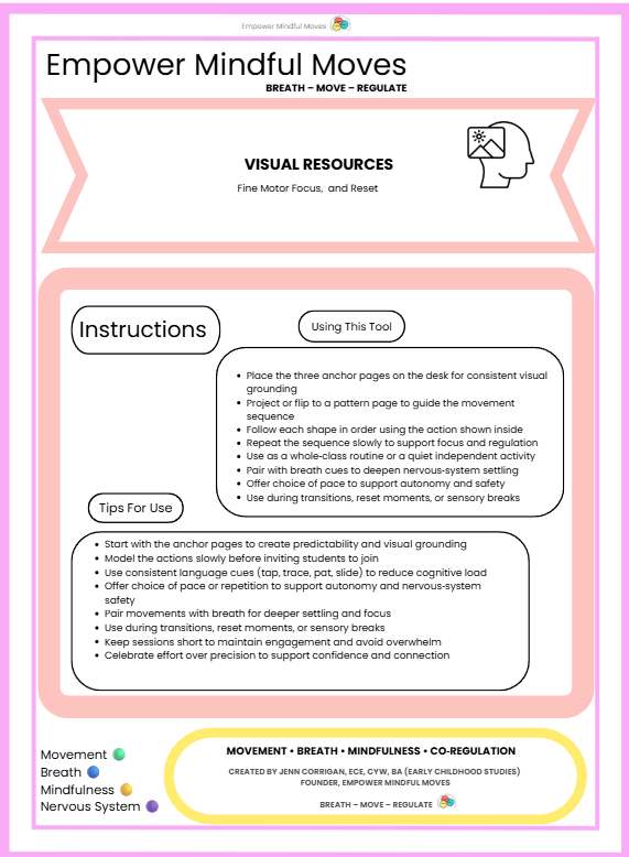 Fine Motor Focus & Reset – Quiet Desk Movement Patterns for Regulation