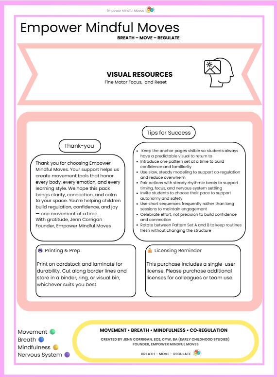Fine Motor Focus & Reset – Quiet Desk Movement Patterns for Regulation